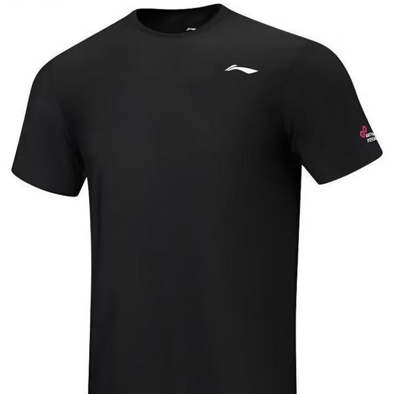 Li-Ning Мужская спортивная футболка с круглым вырезом