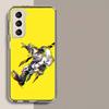 Мультяшный чехол для телефона E-Edgerunners C-Cyberpunk для Samsung Galaxy S25 Edge S24 S23 FE S21 S20 S10 Plus S22 S26 Ultra Прозрачная крышка C