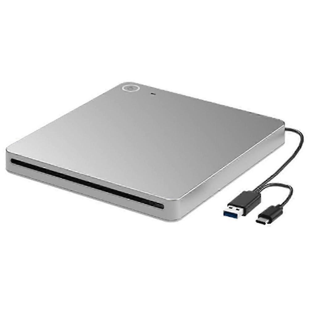 Внешний 3D Blu-Ray DVD-привод, USB 3.0 и Type-C Blu-Ray CD DVD-привод Плеер Ультратонкий щелевой CD DVD-записывающее устройство