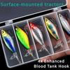 5pcs Topwater Fishing Lures , Pencil Plopper Fishing Lures for Bass Catfish Pike Perch, Top Water Bass Bait Lure