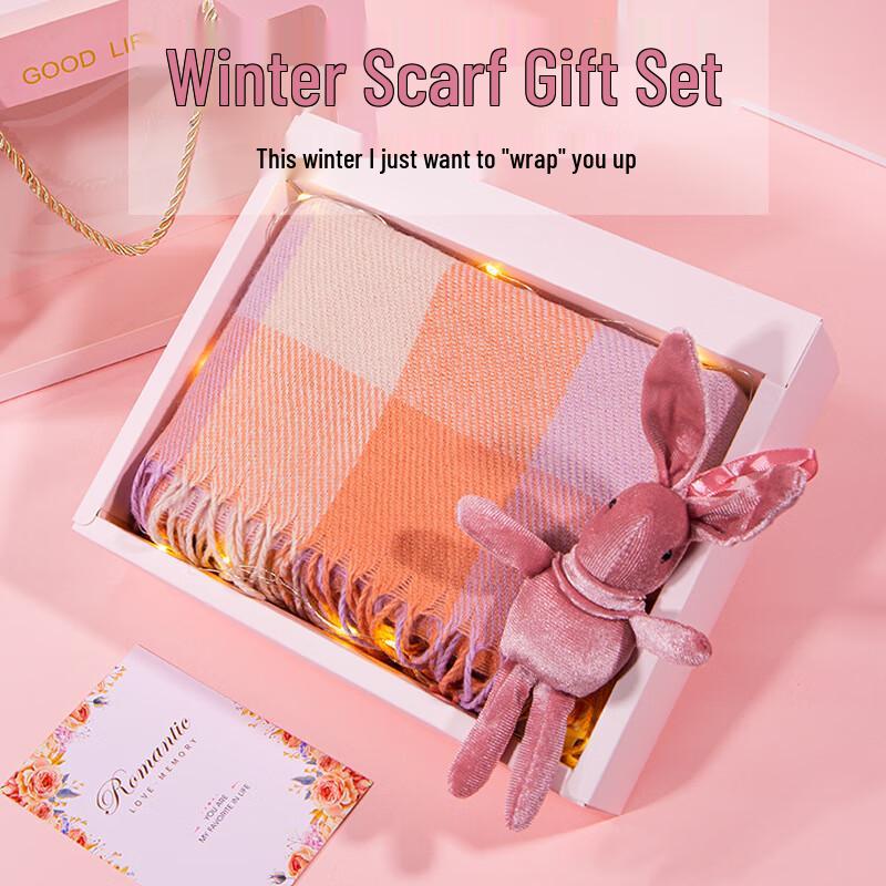 Thick Warm Winter Scarf Gift Set