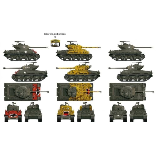 Ryefield Models 1/35 Korean War U.S. Army M4A3 76W HVSS Sherman Medium Tank Plastic Model Kit RFM5049