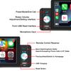 5 Inch Car Stereo MP5 Player BT FM Radio Receiver with Carplay Android Auto Support Hands-Free Calling USB Charge/Playback Phone