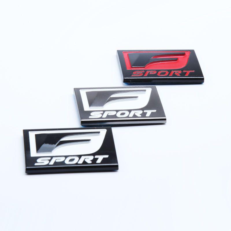 Наклейка с логотипом Lexus F SPORT для IS200T, ES, RX, NX, CT200 - Задняя часть, Крыло, Бок.