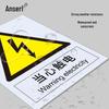 AccuSafe Предупреждение Знак безопасности Удар током