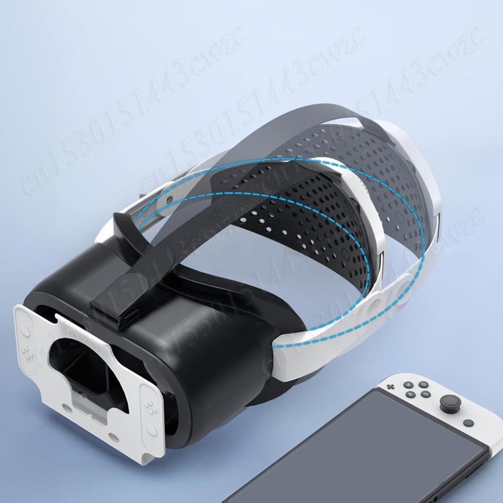 VR Headset Virtual Reality Headset with Adjustable Pupil Distance 3D VR Glasses for Switch & Switch OLED