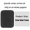 Сумка для хранения ремешков для часов 10-15 Органайзер для ремешков для часов и сумка-держатель для хранения Водонепроницаемая дорожная сумка для ремешков iWatch