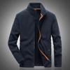 Мужская весенне-осенняя новая толстая куртка, теплая флисовая толстовка, мужская молодежная флисовая куртка, модная