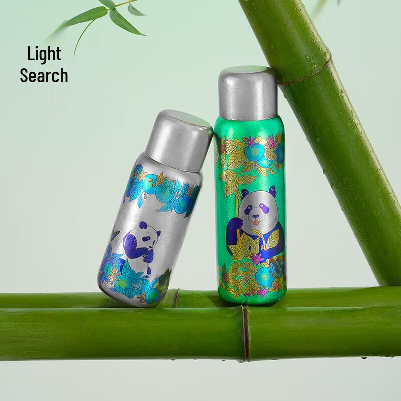 Термобутылка Seeklight Panda из чистого титана
