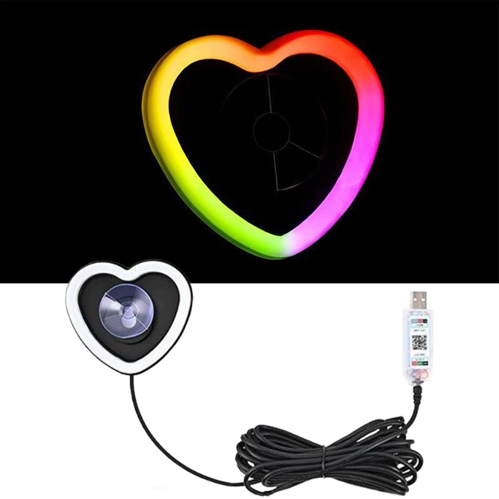 Автомобильные светодиодные огни для салона на присоске с USB-зарядкой, освещение внутри автомобиля для семьи, друзей, энтузиастов вождения, автомобильные