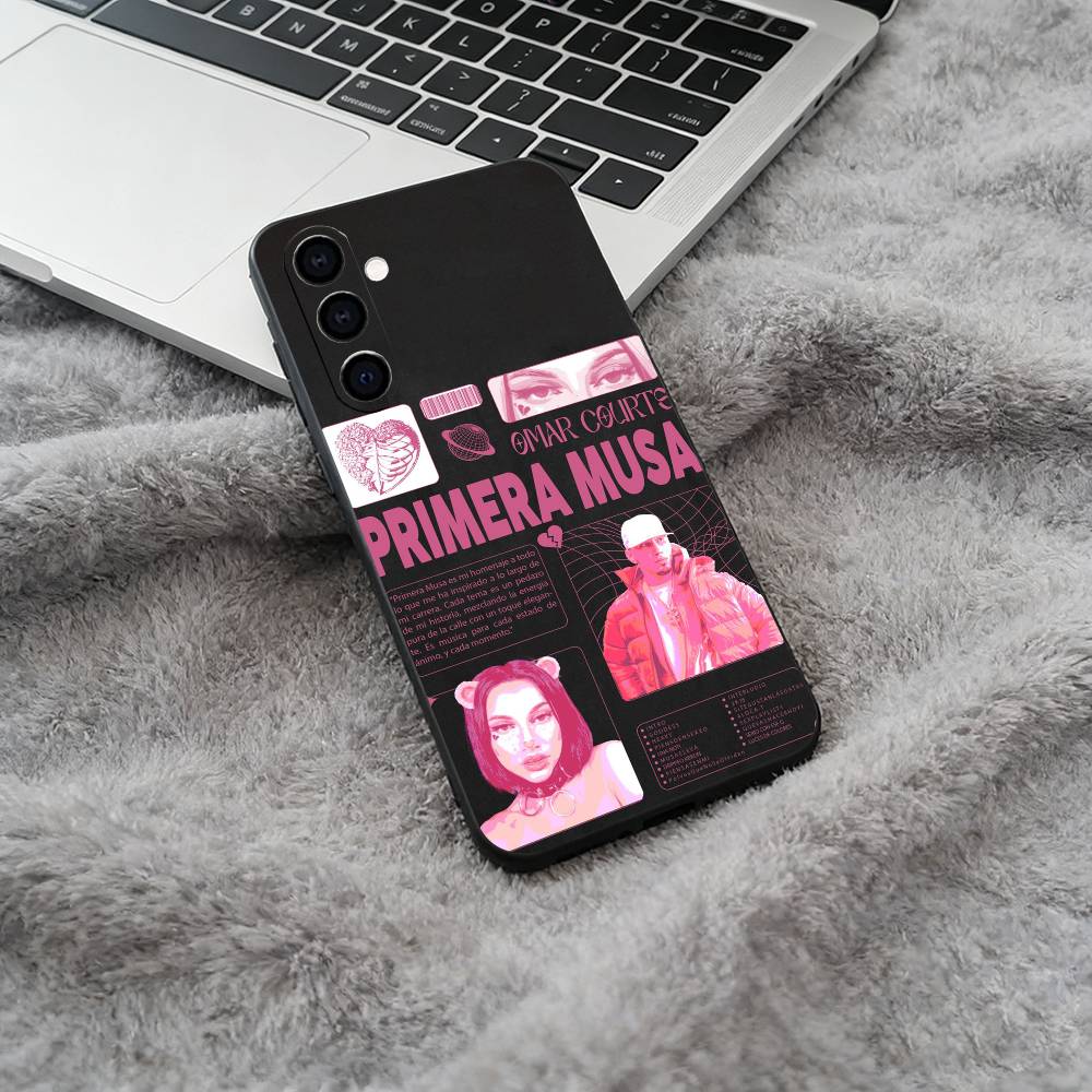 Primera Musa Omar Courtz Phone Case For Samsung Galaxy A73,A71 A72,A70,A53,A52,A51,Soft Silicone Black Cover