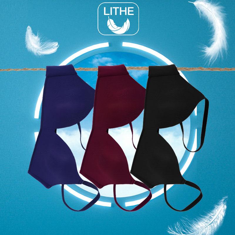 Seamless Bras For Women Push Up No Wire Brassiere A B Cup Underwear Sexy Bralette Three Quarters Lingerie