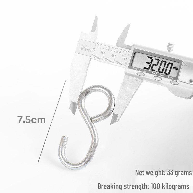 Двойной стальной крюк с горячим пластиковым покрытием для крепления груза, оцинкованный буксировочный, железный, подъемные крюки для прицепов грузовиков.