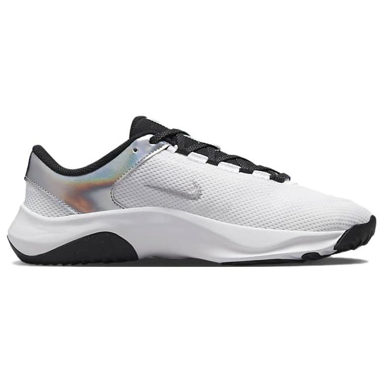 Nike Legend Essential 3 Next Nature Premium Белые Черные Переливающиеся Женские Кроссовки Разноцветные DQ4674-100