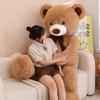 80/100cm Big Size Bear Plush Toy Giant Stuffed Animals Birthday Valentines Day Gift Soft Pillow Dolls Grilfriend Girl