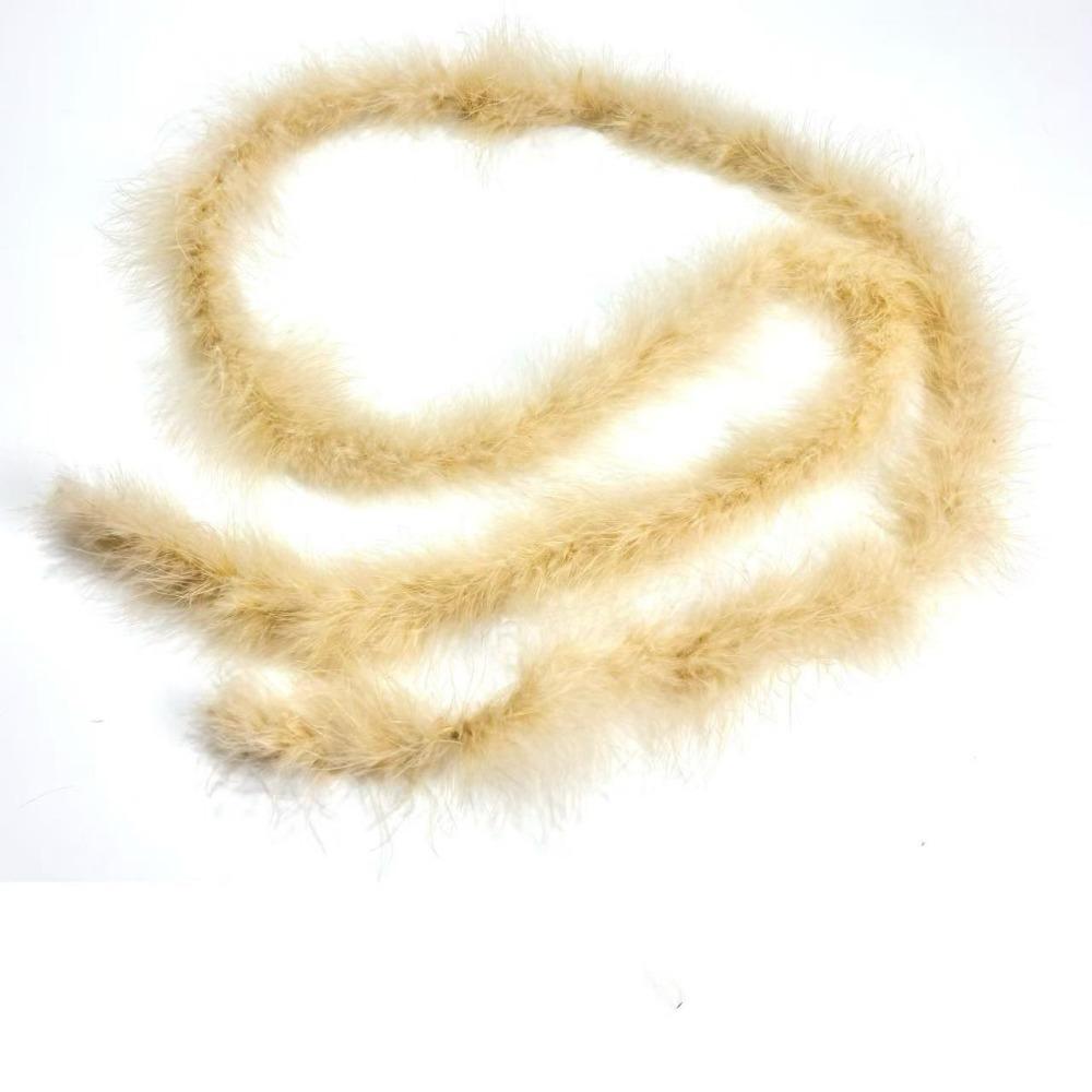 Винтажный длинный пояс с перьями Декор для джинсов Пояс с перьями индейки Ретро Плюшевый пояс с кисточками Streetwear