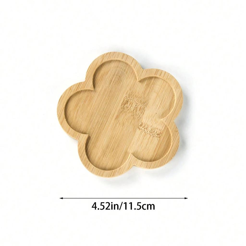 Подставки под чашки из бамбука, дозатор мыла, поднос, органайзер для украшений, свечей, цветочный горшок, круглый поднос, декор для кухни и ванной комнаты