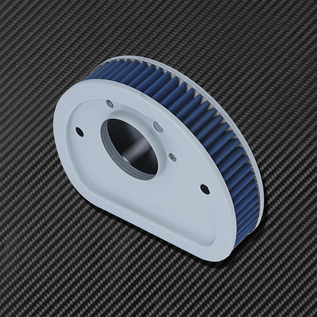 Motorcycle Air Filter Intake Blue Element Cleaner For Harley Touring Road Glide Softail Classic Breakout Fat Boy Dyna Low Rider