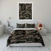 Camouflage Pattern with Details Bedding Duvet Cover Set  (1*Duvet Cover 2*Pillowcases, without duvet insert)