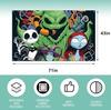 Nightmare Before Christmas Photo Backdrop Banner Halloween Party Decorations