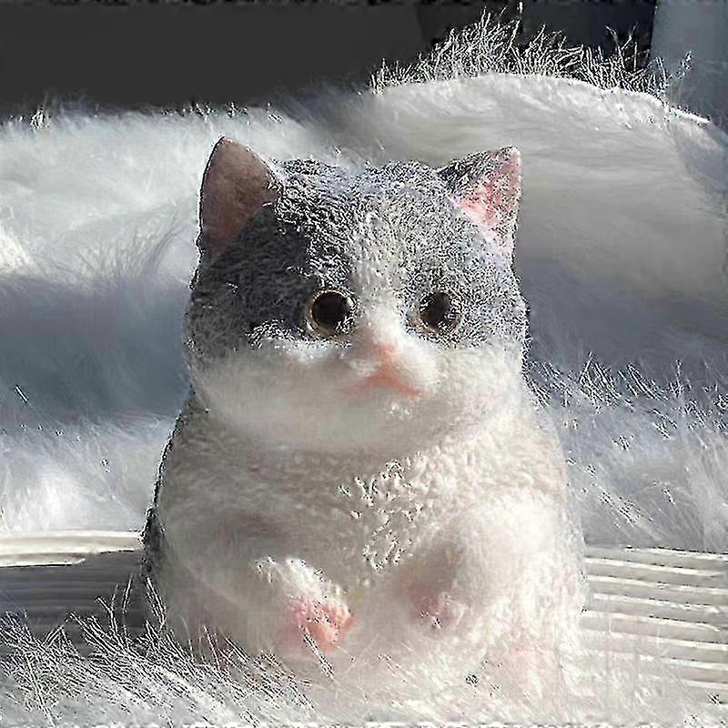 Новый Таба Милый Пухлый Кот Рыжий Кот Плюшевый Мягкий Липкий Девочка Дети Подарок на День Рождения Непоседа Сквиши Игрушка Украшения для Питомцев Подарки