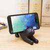 Desktop Stand Mobile Phone Lazy Bracket Lazy Cat Mini Phone Holder Resin Phone Bracket Cat Shape