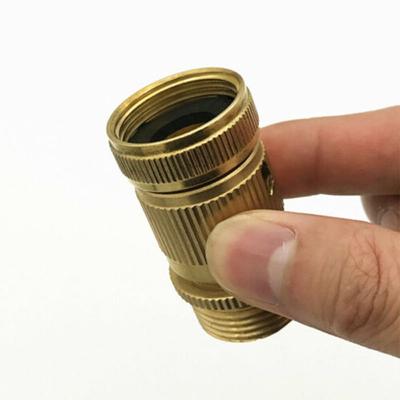 Соединитель для шланга крана аксессуары замена садовый 3/4 дюйма латунный фитинг