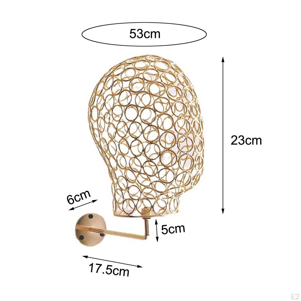 Настенная вешалка для шляп, модельный органайзер для головы манекена, декоративный держатель для хранения, подставка для шляп