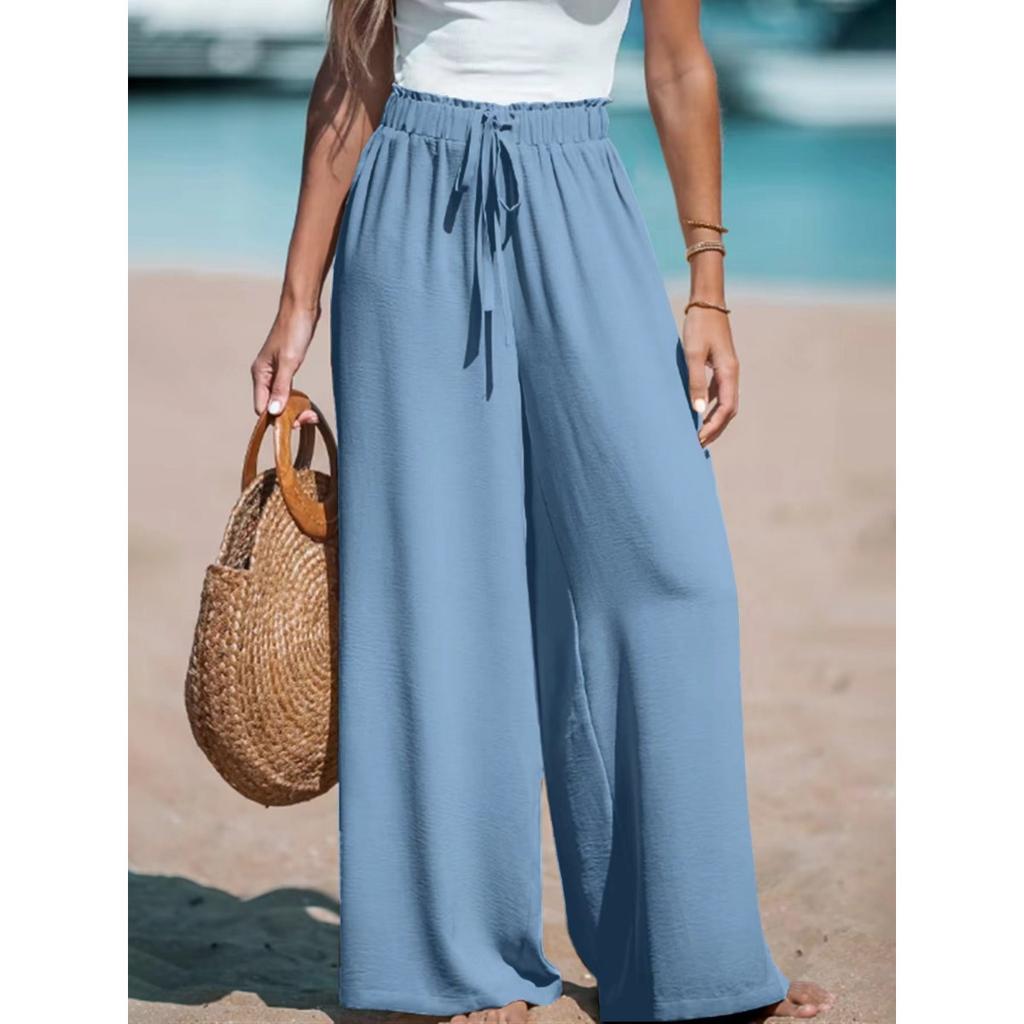 Women's Four Seasons Pants, Casual Comfortable Wide-leg Loose Casual Fashion Pants