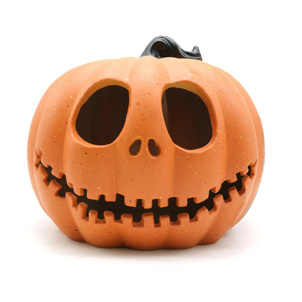 Halloween LED Pumpkin Lights Battery Operated Cute Indoor Pumpkins Light Up Jack O Lanterns For Balcony Desktop Courtyard