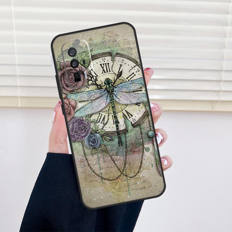 Dragonfly Cover For Xiaomi 15 14 13 Ultra 11T 12T 13T 14T Pro POCO X7 Pro X3 X5 X6 M6 F5 F6 Pro Case