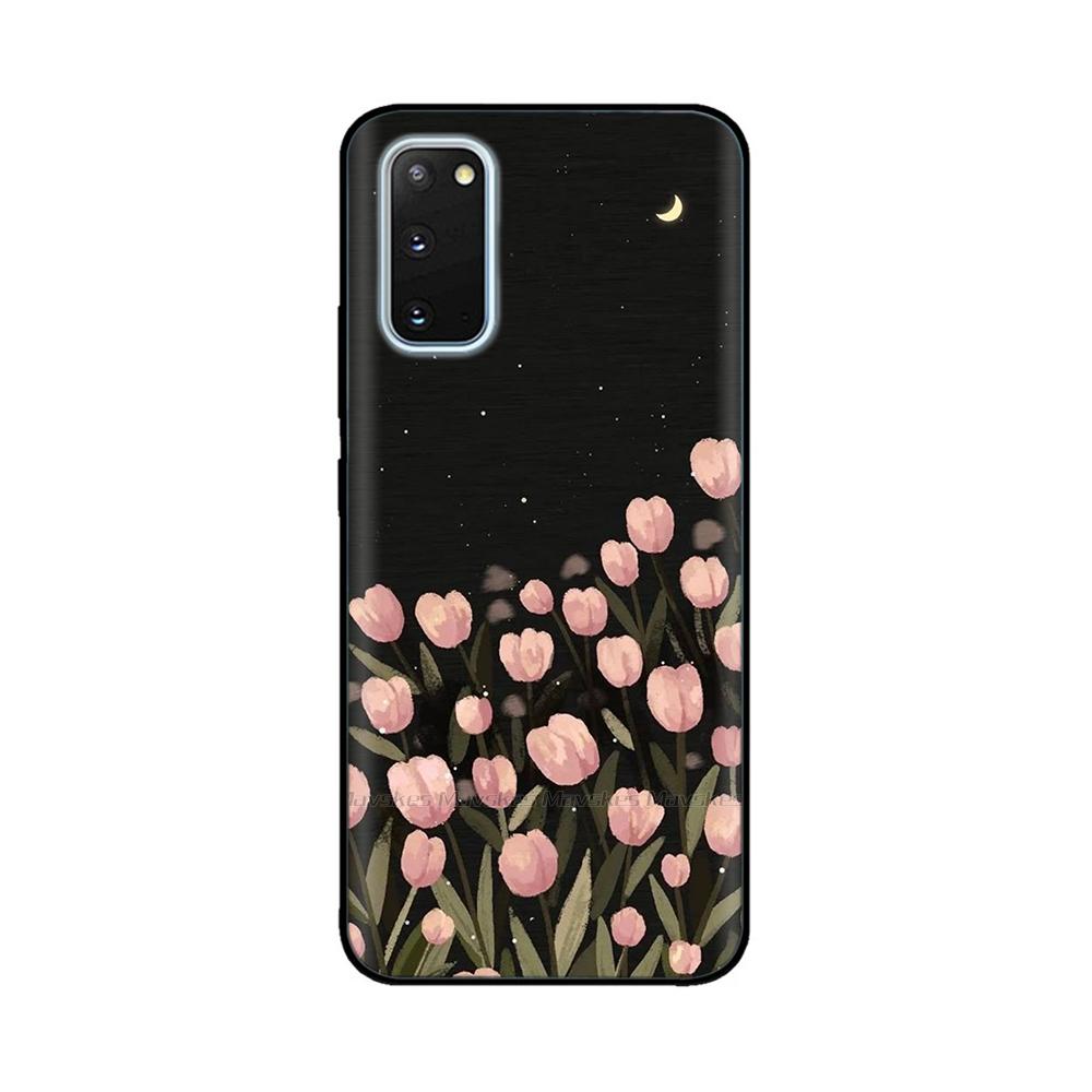 Чехол для Samsung Galaxy S20 Чехол для телефона Сердце-Бабочка для Samsung S20 FE Жидкий силикон Fundas для Samsung S20 Ultra S 20