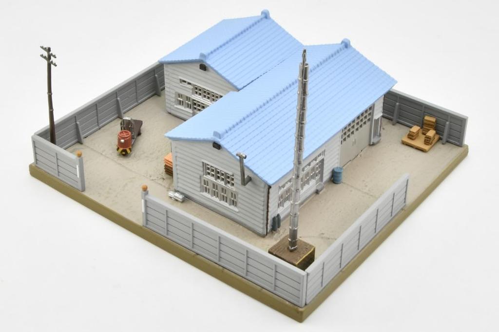 TOMYTEC Building Collection Kenkore Town Factory C4 Diorama Supplies 334941 009-4