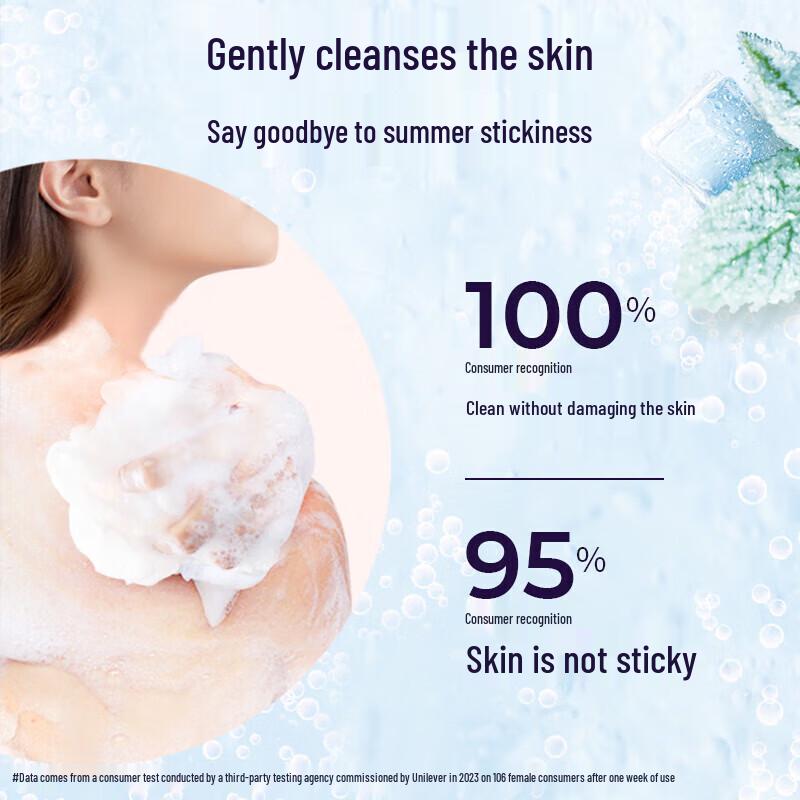 Lux White Peach Scent Bubble Fragrance Shower Gel