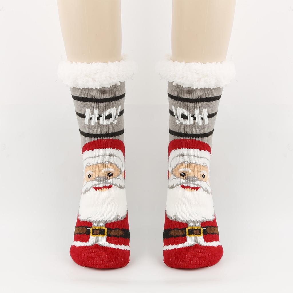 Женские носки для пола, Теплые и Толстые Мультяшные Животные Холодостойкие Петлевые Носки для Сна