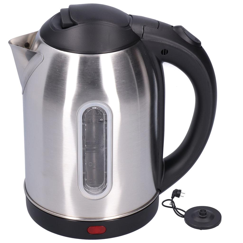 1.7L Stainless Steel Electric Kettle LargeCapacity Body Marking Water Pot