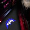 LED Car Door Logo Lights Courtesy Projector Laser Welcome Light Puddle lamp 2 pcs Compatible with Forester Outback Legacy Ascent Car Accessories (01,