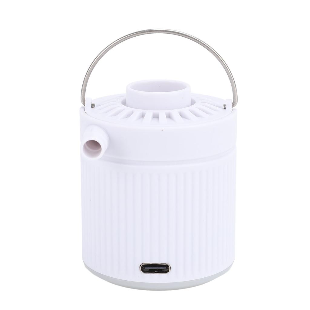 Мини воздушный насос для надувных изделий Быстрое надувание/сдувание Портативный мини насос для надувного матраса со светодиодной подсветкой для игрушек для бассейна, спальных ковриков, плавательных кругов