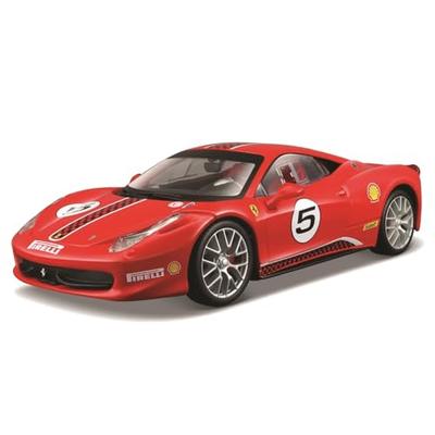 Bburago Масштаб 1/24 Ferrari 458 Challenge Красный / Готовая модель автомобиля из литого металла 18-26302