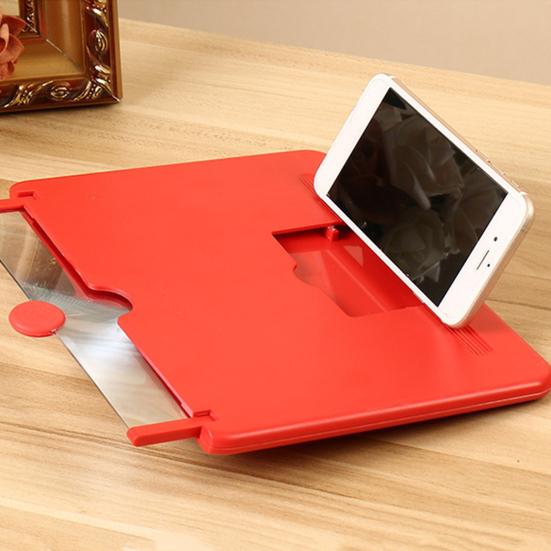 Phone Screen Amplifier Mobile Phone Holder Lens Video Magnifier Foldable Portable Phone Screen Enlarger for Eye
