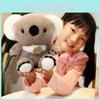 Koala Adorable Plush Toy Sitting Pose Cuddly Cartoon Doll Girls Kid Holiday Gift