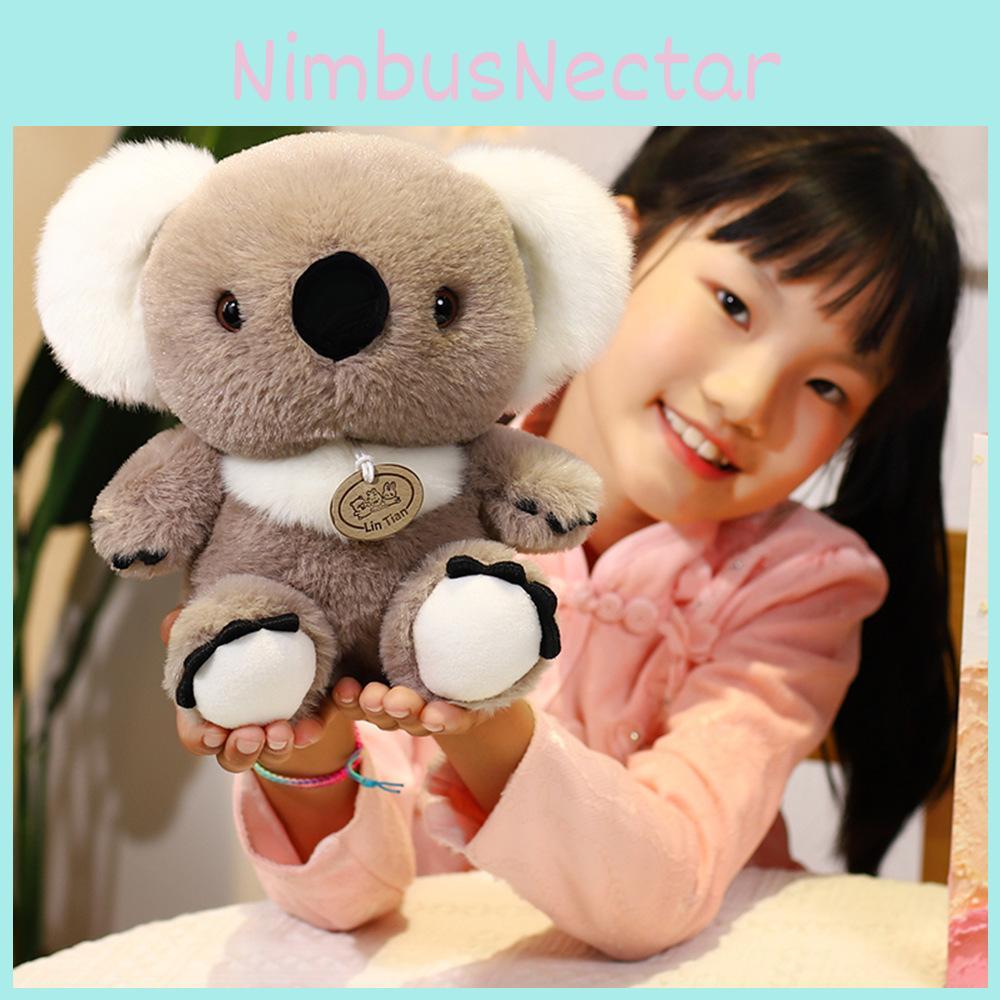 Koala Adorable Plush Toy Sitting Pose Cuddly Cartoon Doll Girls Kid Holiday Gift