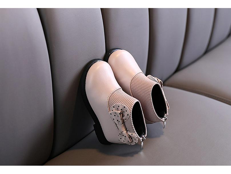 Зимние ботинки Martin для девочек 2023 года из мягкой кожи — универсальные детские хлопковые ботинки с бархатной подкладкой