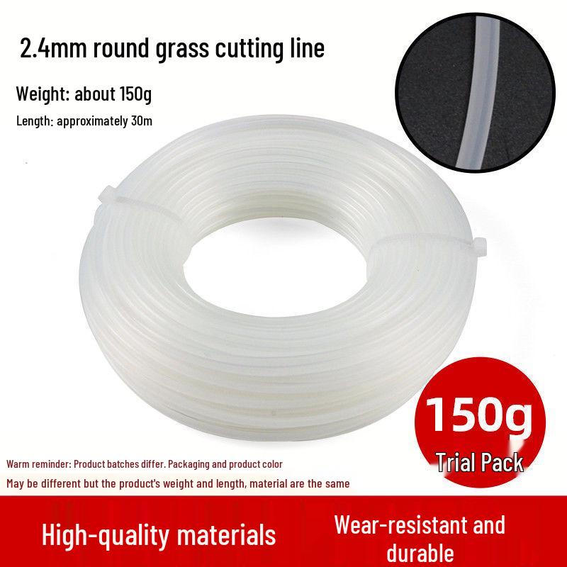 Universal Wear-Resistant Nylon Steel Wire Trimmer Line for Lawn Mower Heads