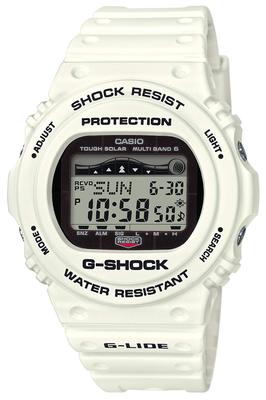 ] Часы G-Shock [Оригинал Япония] G-LIDE Радиоуправляемые Солнечные GWX-5700CS-7JF Мужские Белые