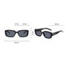 Square Gradient Sun Glasses Luxury Brand Small Rectangle Sun Glasses Street Photo Sunglasses Sun Protection