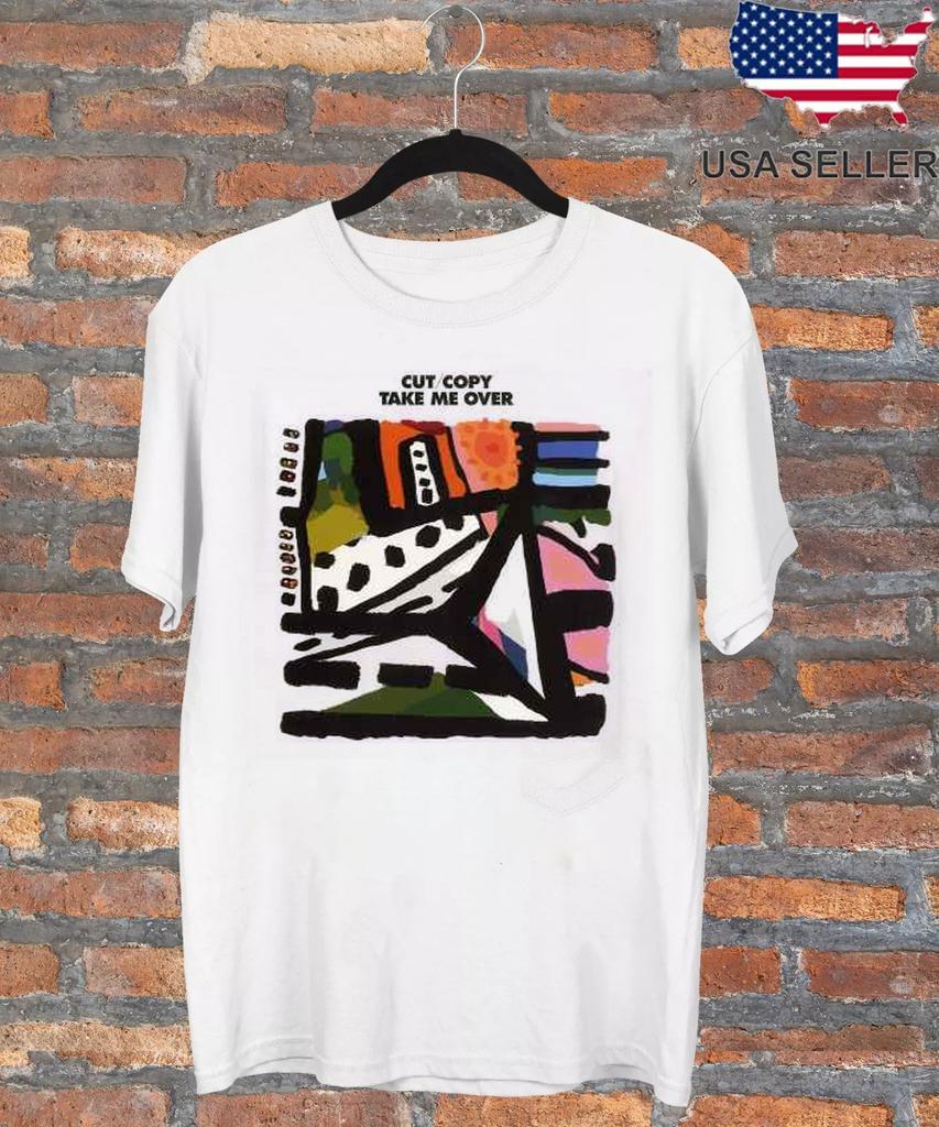 Cut Copy Band Take Me Over Album T-shirt Unisex All sizes BL2032