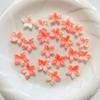 Two-Color Gold & Silver Lily Flower Plated Bell Flower Hairpin Tassel DIY Decoration Material