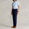 Polo Ralph Lauren SS22 Однотонная приталенная футболка-поло с коротким рукавом Мужские топы Синий MNPOKNI1N821582-400