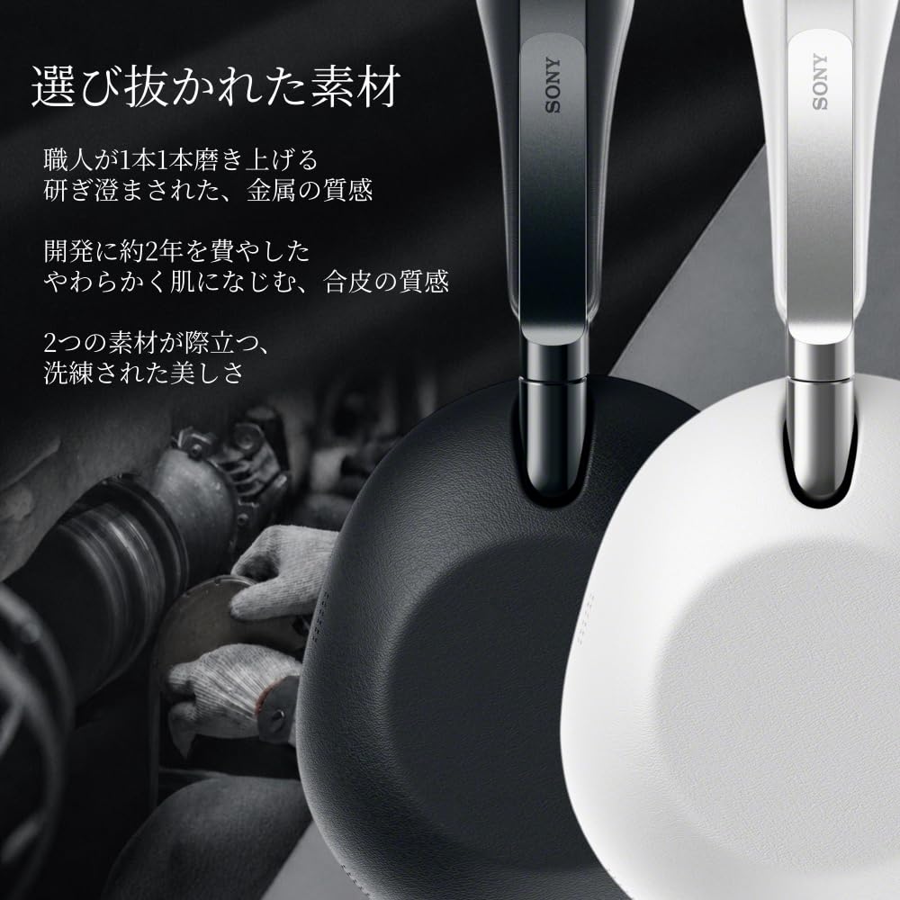 Sony THE COLLEXION Беспроводные наушники с шумоподавлением 12 до 32 часов 360 Upmix Специальный переключатель Звук окружения WH-1000XX Черный